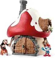 Schleich - Smurf House with 2 Figurines