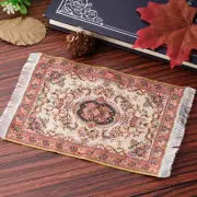 1/12 Mini Carpet Toy Furniture Doll House AU thread Dec Cloth Rug T8U1