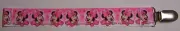 Top quality metal/plastic teeth dummy/pacifier clip/chain: Baby Minnie Mouse