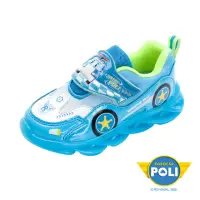 在飛比找momo購物網優惠-【POLI 波力】童鞋 波力 電燈運動鞋/4D鞋墊 輕量 透