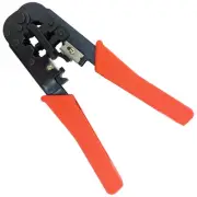 Crimping Tool for Modular Plugs RJ11/RJ12 (6P 6C) & RJ45 (8P 8C) - 7.5" long