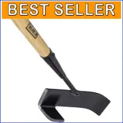Curved Back Lawn Edger Tool - Manual Solution for Perfectly Defined Flower Beds