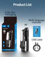 1-Axis Handheld Gimbal Stabilizer with Tripod and Bluetooth Remote for Smartphon