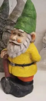 10.5" tall gnome Concrete Mold-Latex/fiberglass new mold.