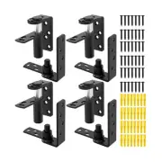 Heavy-Duty Self Closing Saloon Door Hinges, 304 Stainless Steel Self-Return D...