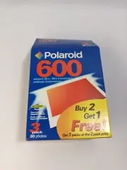 New in Box Polaroid 600 Instant Film Vintage Made in Netherlands Camera Film 3