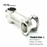 TITO Ultralight Gr5 Titanium MTB Bicycle Road Bike Stem 5 Degrees 31.8mm 25.4mm