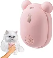 Cat Steam Brush For Shedding | Double Combs Steam Grooming Comb Rechargeable - Smart Massage Electric Portable Shedding Tool Anti Static for Travel Households