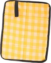 Yardwe Folding Cushion Blanket Beach Mats Camping Foam Mattress Folding Camping Cushion Sitting Cot Camping Stool Fleece Camping Mat Camping Seat Cushion Oxford Cloth Yellow