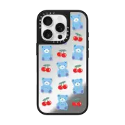 iPhone 16 Pro Mirror Case MagSafe Compatible Cherrie Bear
