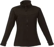 [REGATTA] Ladies Uproar Softshell Wind Resistant Jacket (UK Size: 10) (All Black)