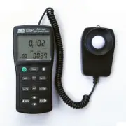 A●TES-1339P Data Logger Light Quantum Meter Time Hold Function New