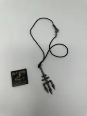 Alchemy P686 Black Trinity Trident Pendant