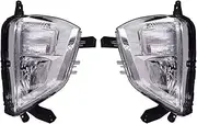 For Mitsubishi For Eclipse For Cross 2017 2018 2019 Fog Light Front Bumper Turn Signal Marker Without Bulb Car Fog Light
