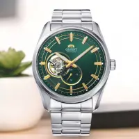 在飛比找momo購物網優惠-【ORIENT 東方錶】鏤空 小秒針 機械錶 藍寶石 手錶 