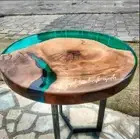 Epoxy Resin River & Epoxy Side Coffee Table Top Epoxy Resin River Table, River T