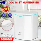 2L Air Humidifier Aromatherapy Diffuser Purifier Ultrasonic Mist Steam Home OZ