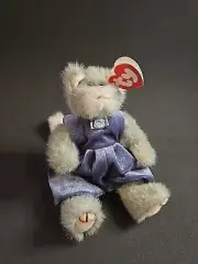 Ty Attic Treasures WHISKERS the Cat 8” 1993 Plush Stuffed Toy - Swing Tag Error