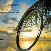 Zomei Ultra-Violet Lens 72mm Slim UV filter protector for Canon Nikon Camera