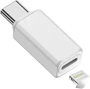 Fidioto USB C to Lightning Audio Adapter, Type C Male Headphones with Lightning Connector for iPhone 15 iPad Pro Air MacBook, Galaxy S23 S22 etc(Not Support Charging and Data Transfer).