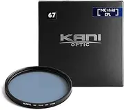 KANI 811172 67mm PL Filter Vivid Series Premium MC Vivid CPL Circular Polarizing Filter, Color Enhancement, Blue and Green Enhancement, Low Reflection, Water Repellent, Oil Repellent, Stain Resistant,