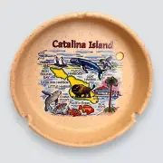 Vintage Catalina Island Ash Tray MCM Midcentury Modern Ash Tray