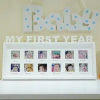在飛比找樂天市場購物網優惠-✤宜家✤寶寶成長相框 一周歲紀念禮物 MY FIRST YE
