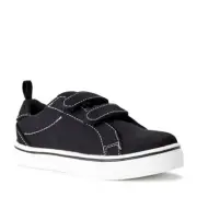Boys | Size 8 | Black Canvas Sneakers | Wonder Nation