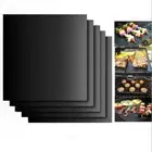 5x Reusable BBQ Grill Mat Bake Non-Stick Grilling Mats Barbecue Pad Baking Liner