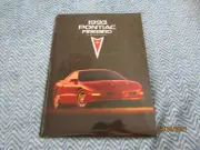 1993 PONTIAC FIREBIRD AND TRANS-AM DELUXE INTRO PRESS RELEASE BROCHURE PACKET