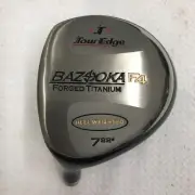 Tour Edge Bazooka F4 DRAW BIAS - #7 Wood / 22° Loft - Left Hand CLUB HEAD ONLY!
