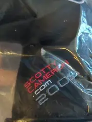 Scotty Cameron 2005 Club Cameron Member Putter head cover Black Headcover NIb