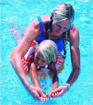 【公司貨】德國SWIMTRAINER Classic 學習游泳圈 2-6歲 (15-30kg)【橘色】【紫貝殼】