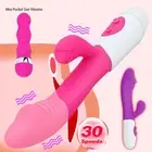 Rabbit Vibrator 30 Modes G spot Dildo Massager Women Clitoris Stimulator Sex Toy