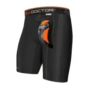 SHOCK DOCTOR Youth Ultra Pro Hockey Compression Short with Cup 337, Ice Hockey