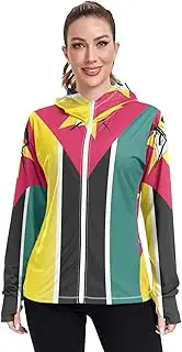 [RPLIFE] Mozambique Flag Workout Jacket Upf 50+, Long Sleeve Zip up Outdoor Shirt