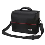 Portable Universal Projector Bag L Size Storage Bag Case Detachable Strap Wear-resistant Shockproof Business Bag for SLR Cameras Projectors