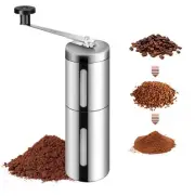 Manual Coffee Bean Grinder Adjustable Coarseness Ceramic Hand Held Grinding Mill