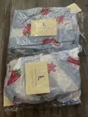 Pottery Barn Kids Toddler Duvet & Crib Fitted Sheet Set Sweet Strawberry Print