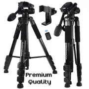 Aluminum Alloy Camera Tripod Stand Holder for Canon Nikon Cell Phone Remote DSLR