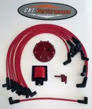 1984-1996 FORD BRONCO V8 5.0L 302 TUNE UP 48K Volt POWERBOOST UPGRADE KIT RED (for: Ford)