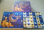Pair of Ramadan Mubarak Advent Calendars Engaging DIY with 30 Drawers
