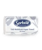 Hand Towel Sorbent Professional 25410 TAD Ultraslim 1 Ply 150 Sheets Carton 16