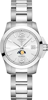 [Longines] Conquest Lady Moon Phase 34mm , bracelet, bracelet