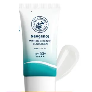 霓淨思neogence 海洋友善水感全效防曬乳 SPF50+/★★★★ 30ml/50ml盒損