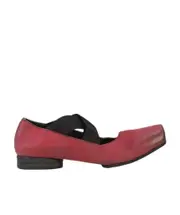 two-tone mules 38,40 Red