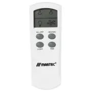 MARTEC MBHREM Bathroom Exhaust Light and Heat LCD Remote Control Kit