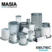 25100130-071 Kore Compressor Air Filter - Made in USA - 2000 Working Hours
