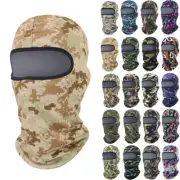 Men' Women's Balaclava Ski Face Marsk UV Protection Sun Hood Tactical Camo Cover