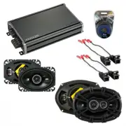 Fit Pontiac Grand AM 1992-1995 Speaker Upgrade Kicker DSC46 DSC693 & CXA360.4